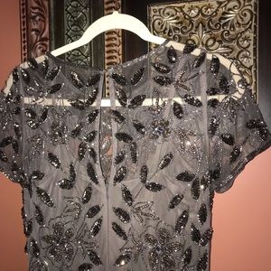 Formal Adrianna Papell dress.